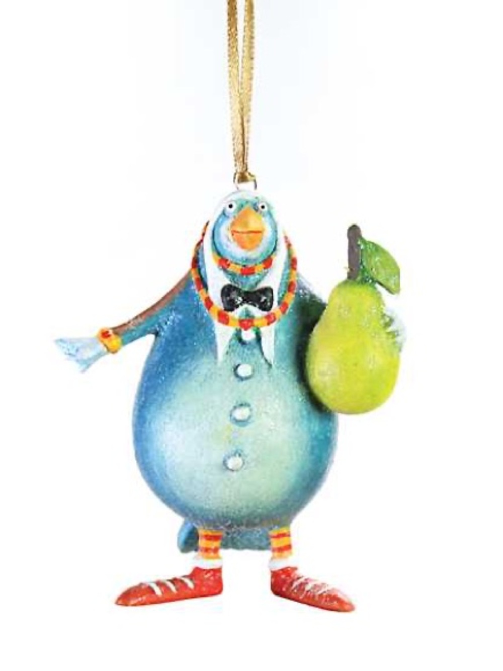 MACKENZIE-CHILDS | Patience Brewster 12 Days Partridge Mini Ornament